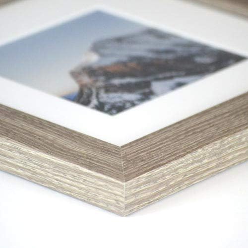 Frame It Easy 33 x 26 Rustic Gray Wood Frame