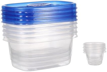 Glad GladWare To-Go Medium Rectangle Snack Containers, 24 Oz, 4 Count, 6-Pk