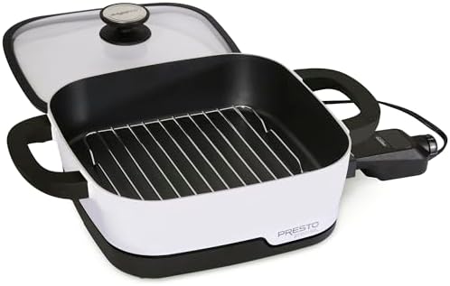 Presto 07118 Tuxedo Digital Precision Skillet Multi-Cooker