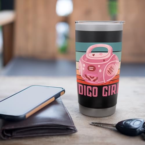 Indigo Girls Vintage Boombox Stainless Steel Insulated Tumbler