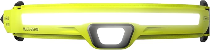 LED Headlamp, Liteband PRO 1500 Lumen Super Bright Head Lamp, Rechargeable Powerful Battery Powered Tactical Headlamps, Camping, Running, Hard Hat Light, Best Rated Forehead Flashlight, Yellow