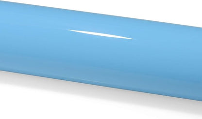 60"x60" (5FTx5FT) PPF Paint Protection Film Gloss Light Blue Self Healing Auto Bra Vinyl Wrap Invisible Scratches Shield Sheet DIY with Tool Kit