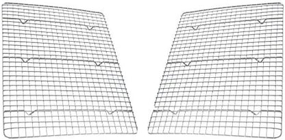 USA Pan Half Sheet Nonstick Roasting and Cooling Rack, Set of 2