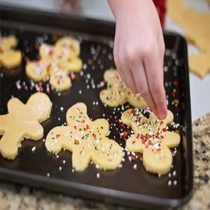 Small Baking Sheets Nonstick Set- SS&CC 8 Inch Nonstick Sheet Pan Set