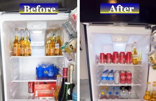 AMLLLC Drink Organizer for Fridge - Storage 30 Cans