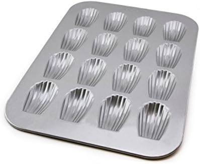 USA Pan Bakeware Nonstick Madeleine Pan, 16 Well