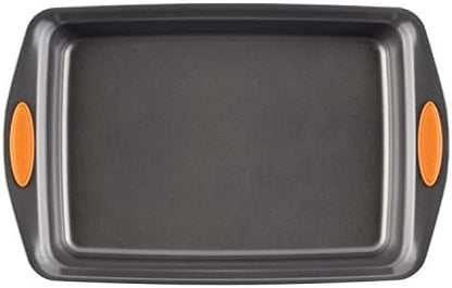 Rachael Ray Nonstick Baking Pan with Lid, 9x13 Cake Pan