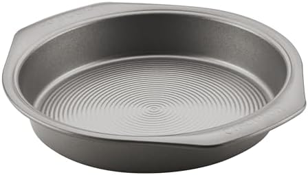 Circulon Nonstick Bakeware Round Baking Pan / Cake Pan, 9 Inch, Gray