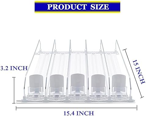 AMLLLC Drink Organizer for Fridge - Storage 25 Cans