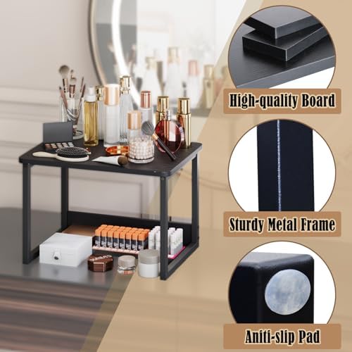 MARTY Countertop Organizer,17.1"x12.4", Cabinet Organizer Microwave Stand