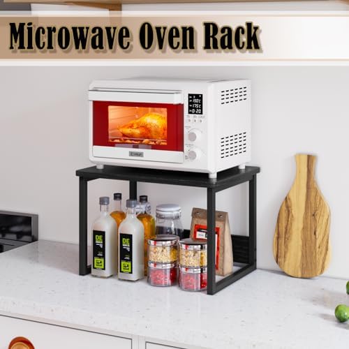 MARTY Countertop Organizer,17.1"x12.4", Cabinet Organizer Microwave Stand