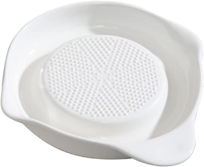 Advanced Ceramic Grater for Ginger, Garlic and Onion, 6 Inches (6-Inch)
