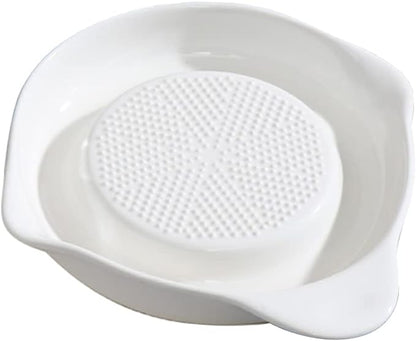 Advanced Ceramic Grater for Ginger, Garlic and Onion, 6 Inches (6-Inch)