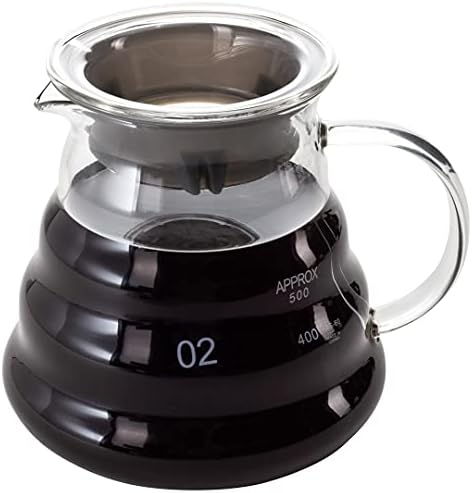 Restaurantware 22 oz Round Clear Glass Range Coffee Server Carafe
