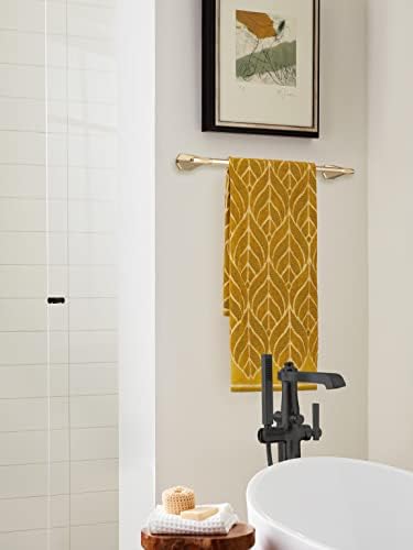 Amerock BH36044CZ | Champagne Bronze Towel Bar | 24 inch (610 mm) Center-to-Center Towel Rack | St. Vincent | Bathroom Towel Holder | Bathroom Hardware | Bath Accessories