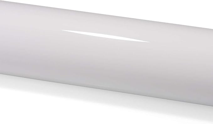 60"x84" (5FTx7FT) PPF Paint Protection Film Gloss Piano White Self Healing Auto Bra Vinyl Wrap Invisible Scratches Shield Sheet DIY with Tool Kit