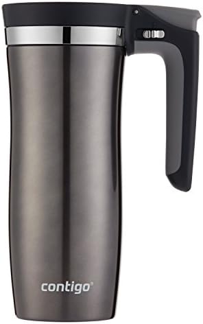 Contigo Handled AUTOSEAL Stainless Steel Travel Mug with Easy-Clean Lid 16 oz.