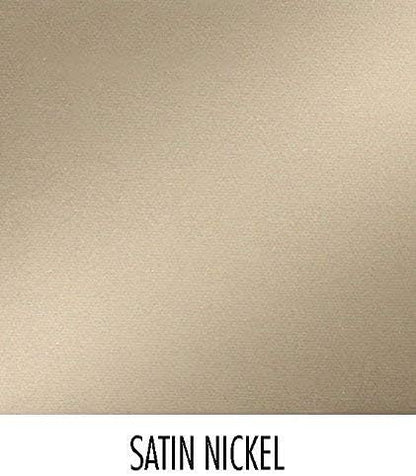 Spectrum Sink Sponge and Brush Holder with Suction Cups Ashley 2 in 1 Sink Caddy Satin Nickel, No Rust Easy Mount Suction Cup Kitchen Sink Sponge and Brush Holder Wire Cradle Promotes Quick Drying