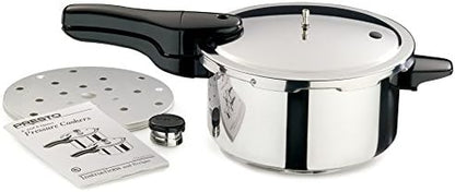 Presto 01341 4-Quart Stainless Steel Pressure Cooker