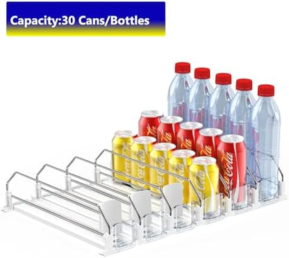 AMLLLC Drink Organizer for Fridge - Storage 30 Cans