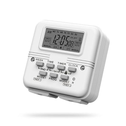 BN-LINK Indoor Digital Light Timer, 7 Day Programmable Plug
