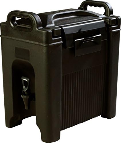 Carlisle FoodService Products Cateraide LD Insulated Beverage Server, Drink Dispenser with Spigot for Commercial or Home Use, 2.5 Gallon Capacity, 1 Count, Black
