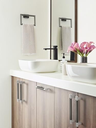 Amerock Bronx 5-1/4" Gunmetal Towel Ring