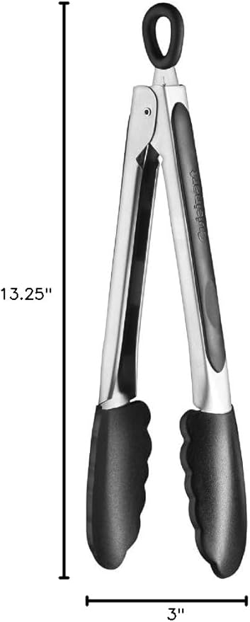 Cuisinart Silicone-Tipped 9-Inch Tongs