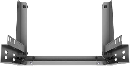 QiaoYoubang 10 inch Small Desktop Network Rack, 4U Mini Open Frame Desktop