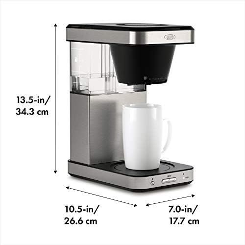 OXO Brew 8 Cup Coffee Maker + Descaling Solution