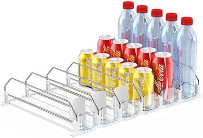 AMLLLC Drink Organizer for Fridge - Storage 30 Cans