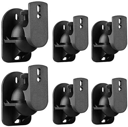 TNP Universal Satellite Speaker Wall Mount Bracket Ceiling Mount Clamp
