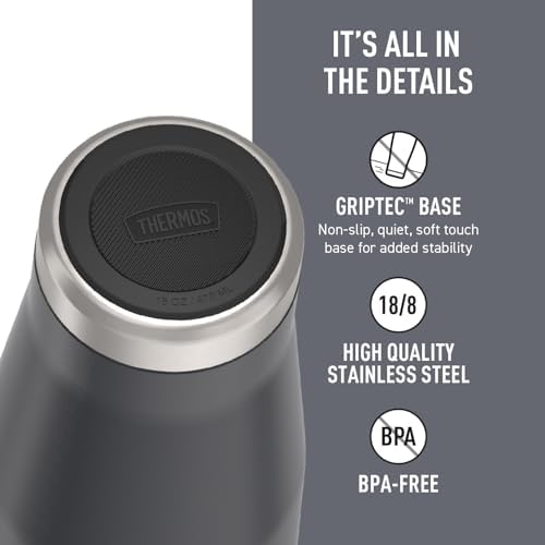 THERMOS ICON SERIES, Stainless Steel Tumbler, Granite, 16 oz