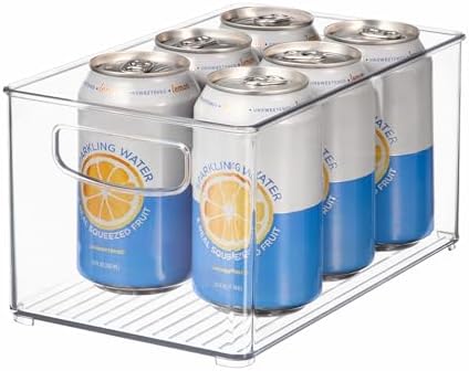 iDesign Stackable Clear Plastic Bin