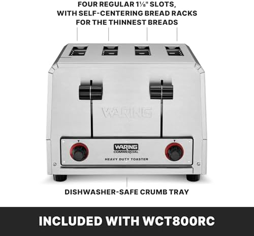 Waring 4-Slot Toaster with 240 Slices an Hour