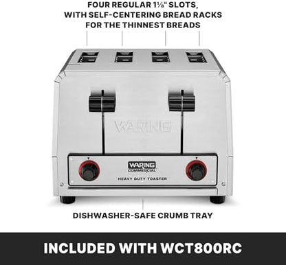 Waring 4-Slot Toaster with 240 Slices an Hour