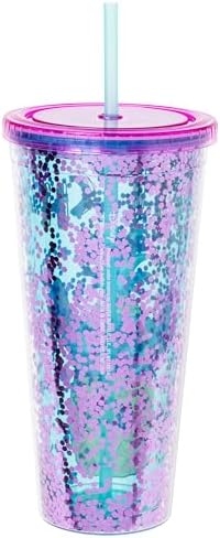 Silver Buffalo Disney Lilo and Stitch Pineapple, Plastic Cold Cup, 32oz