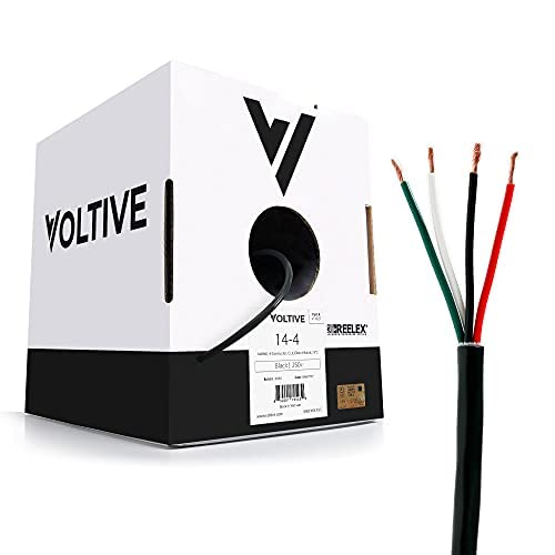 Voltive 14/4 Speaker Wire, in-Wall CL3 & Direct Burial, 250ft