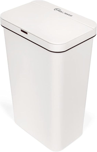 Simpli-Magic 13 Gallon Motion Sensor Touchless Trash Can – Automatic Hands-Free