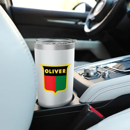 Oliver Tractors Vintage Logo Retro Farming Apparel Stainless Steel Insulated Tumbler