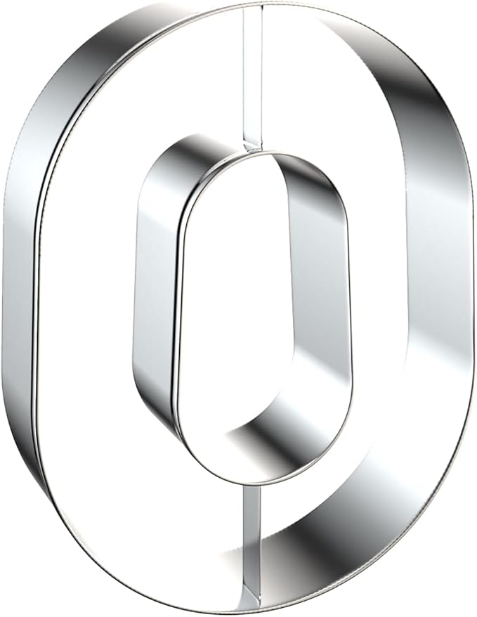 4 Inch Number Cookie Cutter Set