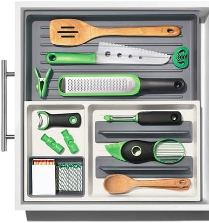 OXO Good Grips Drawer, Large Expandable Kitchen Tool Organizer, Large Expandable (Pack of 8)