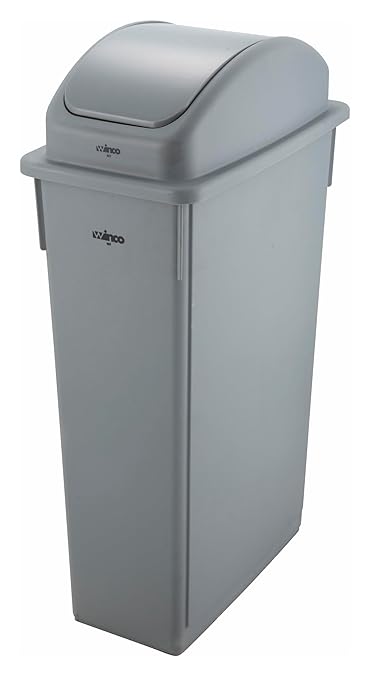 Winco PTC-23SG Slender Trash Can