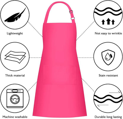 Jubatus 2 Pack 100% Cotton Aprons