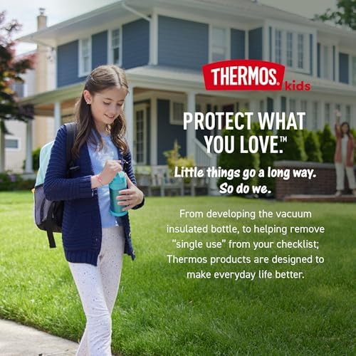 THERMOS FUNTAINER Water Bottle with Straw, 12oz, Paw Patrol Girl