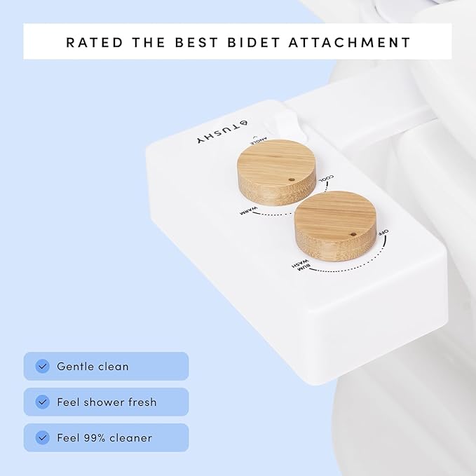 TUSHY Spa Warm Water Bidet Attachment