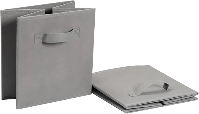 Amazon Basics Collapsible Fabric Storage Cube Bins Organizer