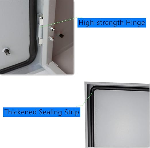 Cold Rolled Steel Electrical Box 16'' x 16'' x 8'' Indoor/Outdoor Thick