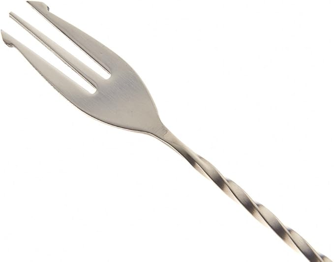Barfly Fork Bar Spoon, End 15 3/4" (40 cm), Stainless Steel