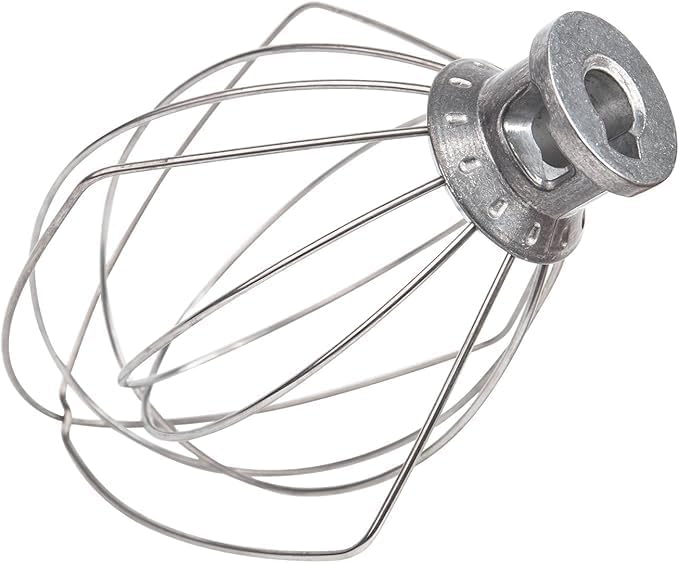 K45WW Wire Whip Attachment for Tilt-Head Stand Mixer for KitchenAid Stainless Steel Egg Cream Stirrer, Flour Cake Balloon Whisk